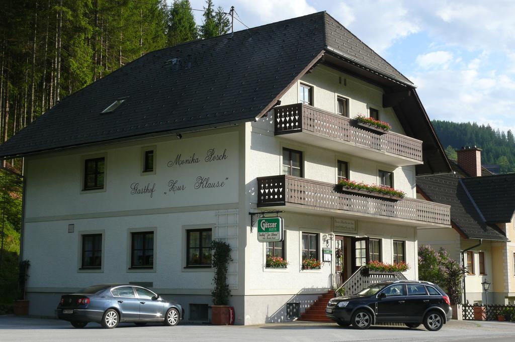 Gasthof-Pension Zur Klause Ratten Exterior foto